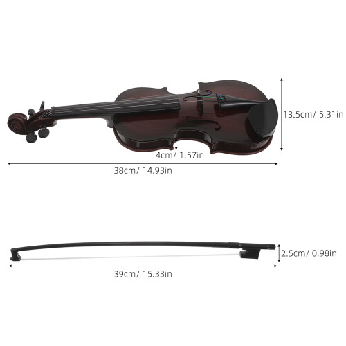 Toddler Violin Toy Plastic Coffee Musical Learning Aid 1