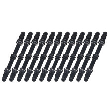 12Pcs Adjustable Strap Extender Hook Elastic Comfort Buckle