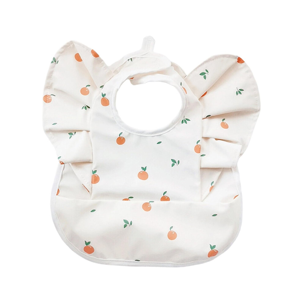 Wing Designed Baby Bib Water Proofing Feeding Bib With Food Catcher Coverage For Play And Meal Time Little Kumquat