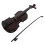 Plastic Kinder Viool Beginners Muzikaal Speelgoed Bruin 9