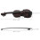 Plastic Kinder Viool Beginners Muzikaal Speelgoed Bruin 3