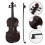 Plastic Kinder Viool Beginners Muzikaal Speelgoed Bruin 11
