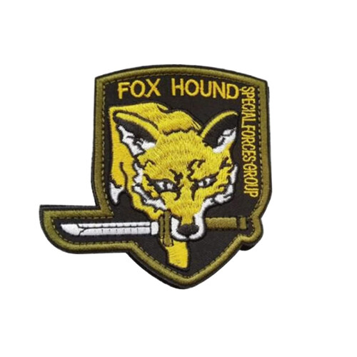Military Morale Diamond Dogs and Metal Gear Solid Fox Patch (1pcs) 1pcsC