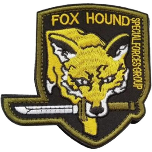 Military Morale Diamond Dogs and Metal Gear Solid Fox Patch (1pcs) 1pcsC 2