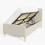 Ashbourne 90cm Single Ottoman Fabric Bed Frame 4