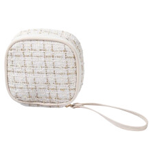 Sac de rangement de maquillage de voyage pratique, sac à-Blanc