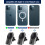Μίνι μπαταρία Mag-Safe για μοντέλα Iphone12, με ακριβή εστίαση για ελαχιστοποίηση της 6