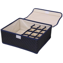 Foldable Storage Cubes, Drawer Organizers, Fabric Storage Boxes For Lingerie, Underwear Organizer Bins, Yellow Oxford Cloth 600D Moisture Proof Clothe