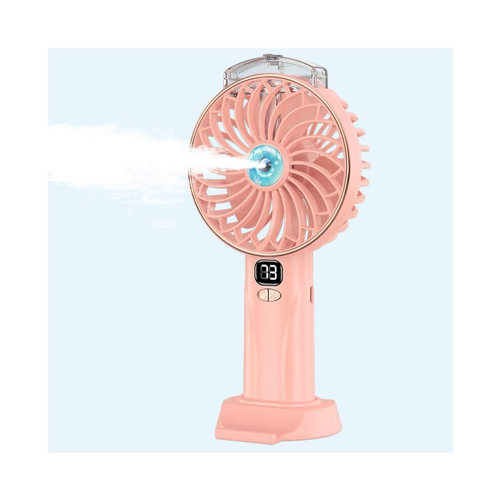 Foldable Design Desk Fan, Battery Operated Portable Fan For Personal Fans, Rechargeable With Usb-Powered Quiet Operation, Adjustable Speed, Travel Ess 9453559520900