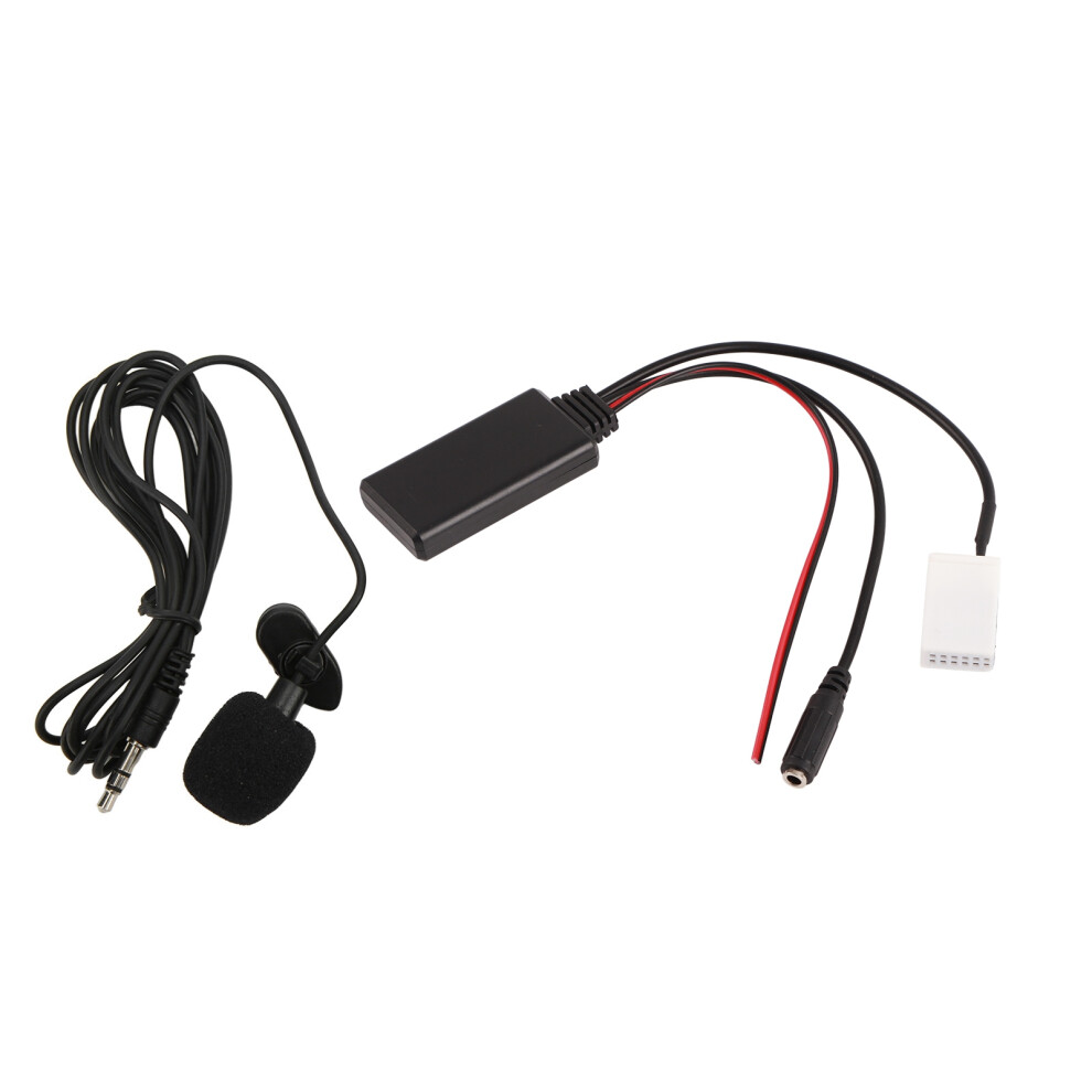 Auxiliary Cable With Bluetooth 5.0 Functionality For Seamless Car Music Streaming Stable Data Transfer Backward Compatible Bluetooth High Durability 9437117509002