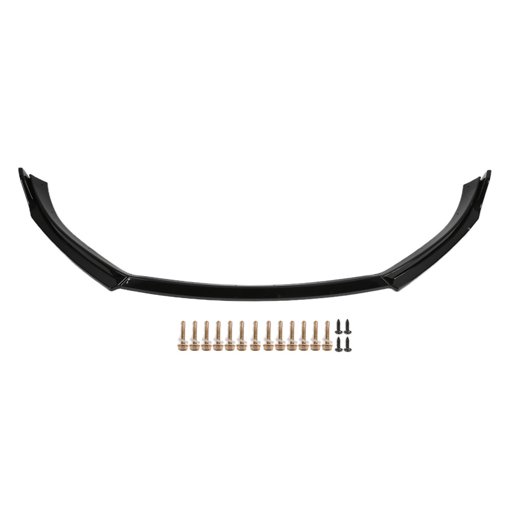 Front Chin Spoiler With Aerodynamic Design Bumper Protection For Vehicle Specific Fitment Sporty Visual Effect Impact Resistant Carbon Fiber Finish 9437117459093