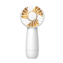 Ventilateur portable avec fonction batterie externe, rechargeable, vitesse de ventilation réglable, affichage numérique, idéal pour la maison et