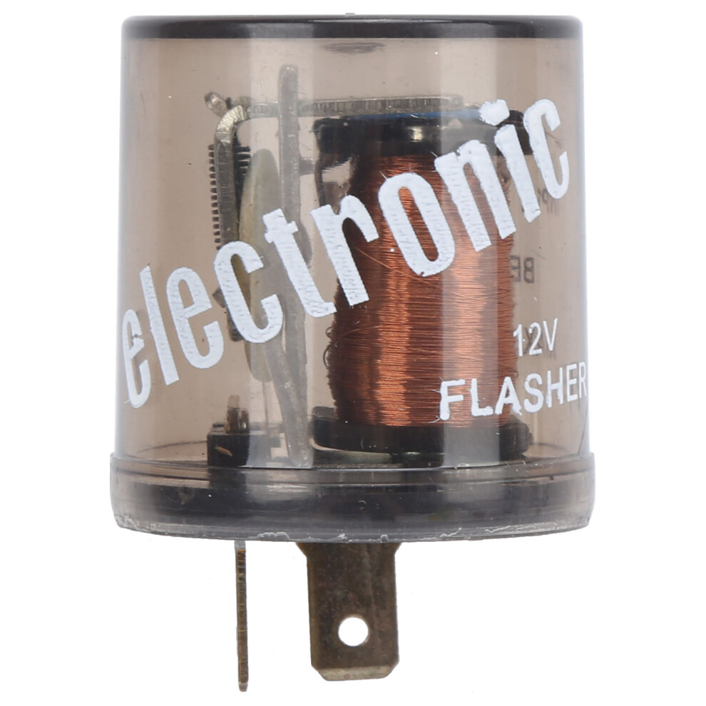 Plug And Play Design Waterproof 2 Pin Electronic Blinker Relay Hyper Flash Fix Heavy Duty And Durable Turn Signal Flasher Relay For Universal 9437117459208