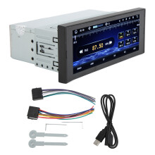 HD-kosketusnäytöllinen autostereo, langaton CarPlay, Android Auto, peruutuskamerayksikkö, 10-kaistainen taajuuskorjain, yleismallin