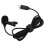 Lavalier-Mikrofon Action-Kamera-Mikrofon mit 15