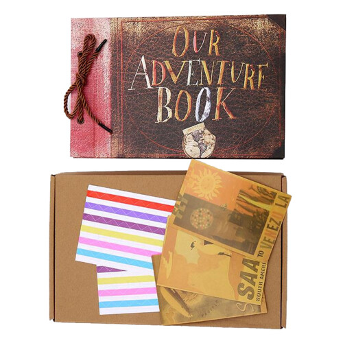 DIY Scrapbook-Alben, Vintage-Abenteuer, 1