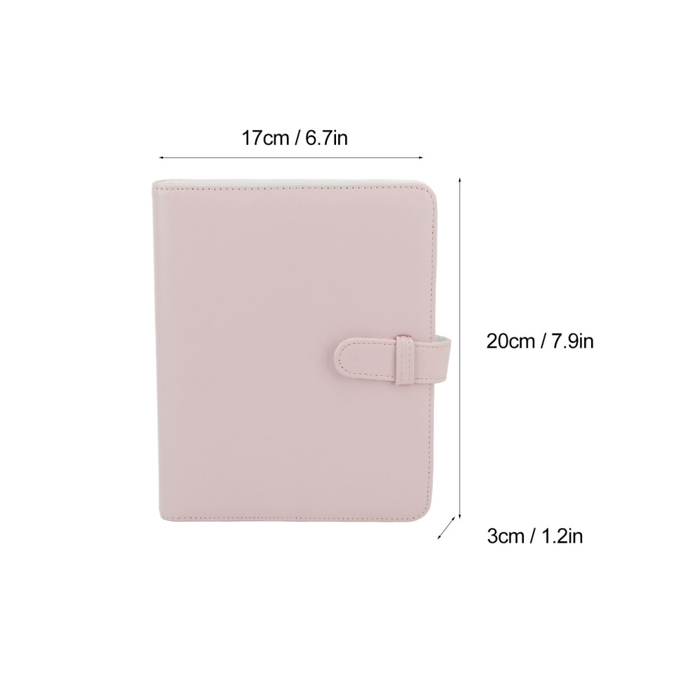 3 Zoll 256 Taschen Fotoalbum Pu-Leder Pink 7406045397113