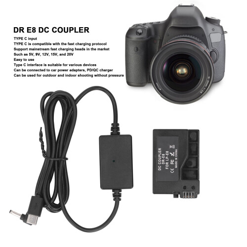 DR E8 DC-Koppler LP E8 Dummy-Akku Typ C