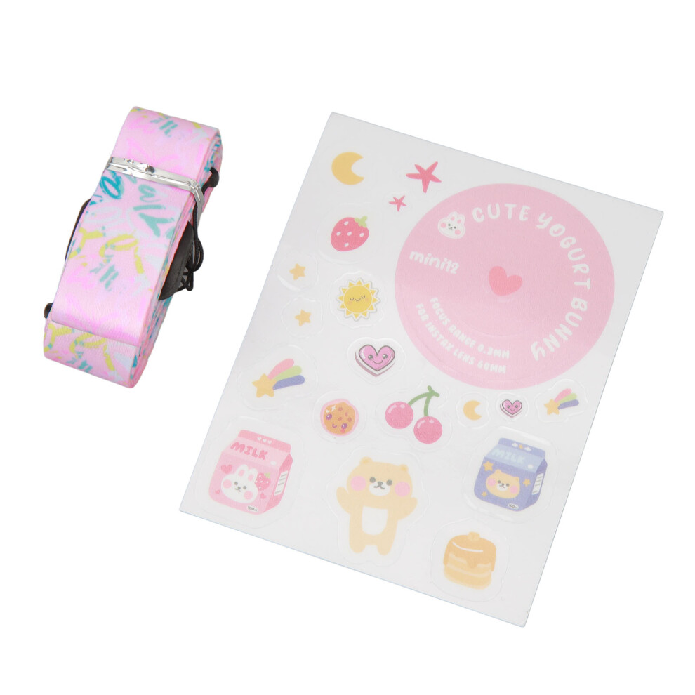 Sofortbildkamera-Taschen-Set, Schultergurt,
