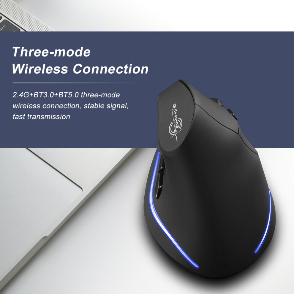 Zelotes F-35B Kabellose Gaming-Maus 2,4G + Bt3.0 + 7406045399995