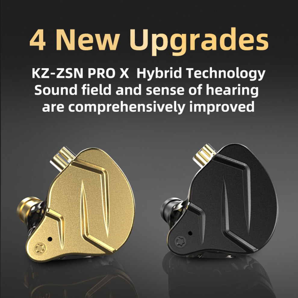 Kz Zsn Pro X In-Ear-Kopfhörer 1Dd+1Ba, 7406045399810