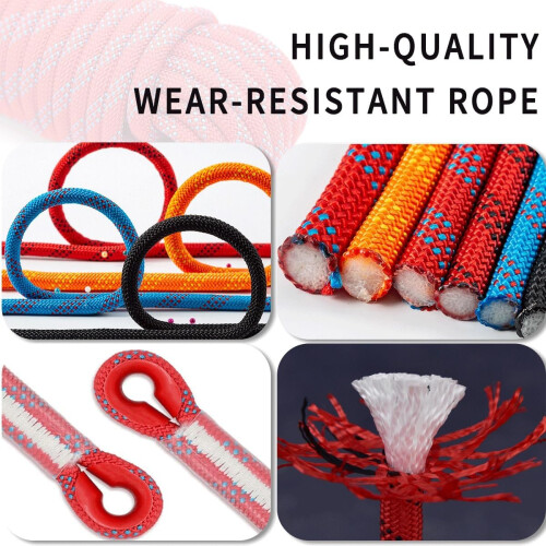 Climbing Rope 10mm  Strength Static Rope 60m Blue 1