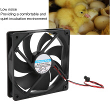 12V Inkubator Gleichmäßige Temperatur Lüfter