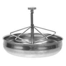 Piglet Trough Animal Pig Equipment Feeding Bowl for Pig Food Feeding Bowl for Piglets Drinking Bowl for Livestock Eats Trough Dog Food Stainless Steel