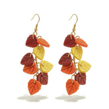 (A) Women's Fall Maple Leaf Earrings - Thanksgiving Themed Jewelry, Must-Have Outfit Accessory & Thoughtful Holiday choose