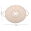 (Black) Multi-Use Silicone Splatter Guard with Folding Handle, Doubles as Strainer and Heat Resistant Mat, White. 5