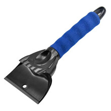 (Style 1) Heavy-Duty Ice Scraper for Auto and Truck Windshields, Effectively Clears Frost and Ice, Durable Winter Tool, Sleek Blue Design