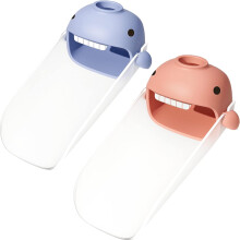 Kids Faucet Extender 2 PCS, Universal Sink Faucet Extender for Kitchen & Bathroom Bathtub, Cartoon Design (Blue & Pink), Helps Toddlers Wash Hands Eas