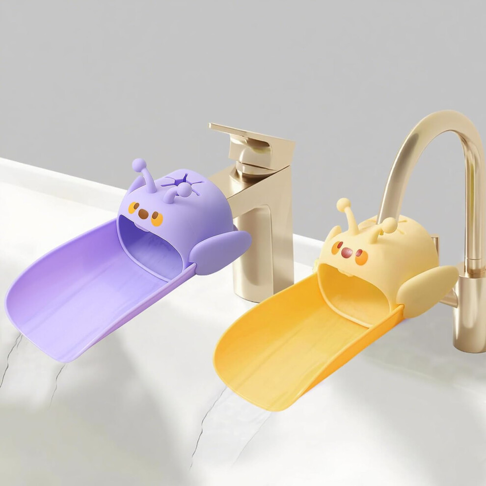 2 Packs Of Children's Faucet Extenders, Silicone Children's Sink Extenders, Suitable For Bathroom Sinks, Kitchens And Bathtubs, Helping Toddlers Wash 7449604225472