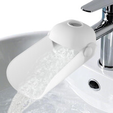 (grey) Kids Faucet Extender, Toddler-Friendly for Bathroom Sink, Kitchen & Bathtub - Non-Slip Water Extender Accessory (grey)