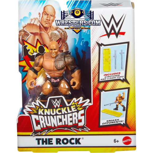 WWE The Rock - WWE Knuckle Crunchers Series 8