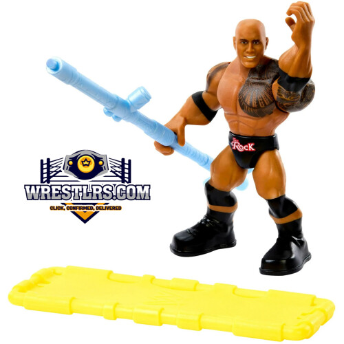 WWE The Rock - WWE Knuckle Crunchers Series 8 2