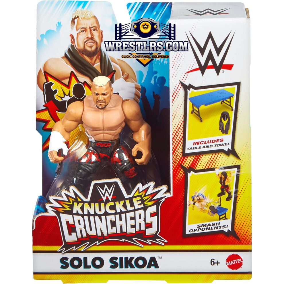 Wwe Solo Sikoa - Knuckle Crunchers Series 8