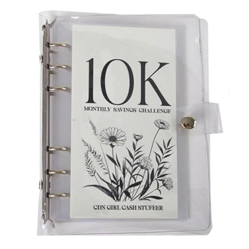 10,000Dollar Challenge with 12Month Envelope System for Financial Growth