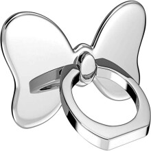 Supporto versatile per telefono, facile da riporre, strass scintillanti, cavalletto girevole a 360 gradi, supporto per dita adesivo ad alta