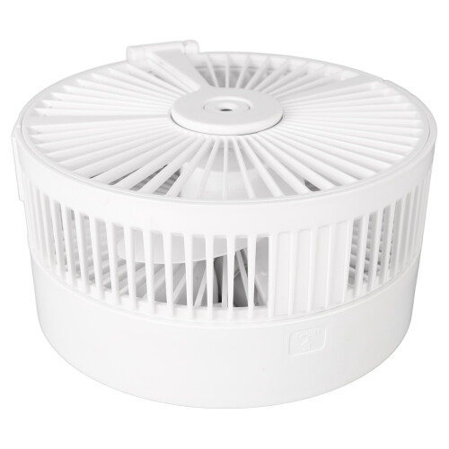 Ventilator pliabil cu înălțime reglabilă, reîncărcabil, funcționare silențioasă pentru călătorii și acasă (alb) 2