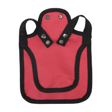 Hen Saddle Wing Back Protector Vest With Adjustable Straps For Coop Poultry Comfort Red