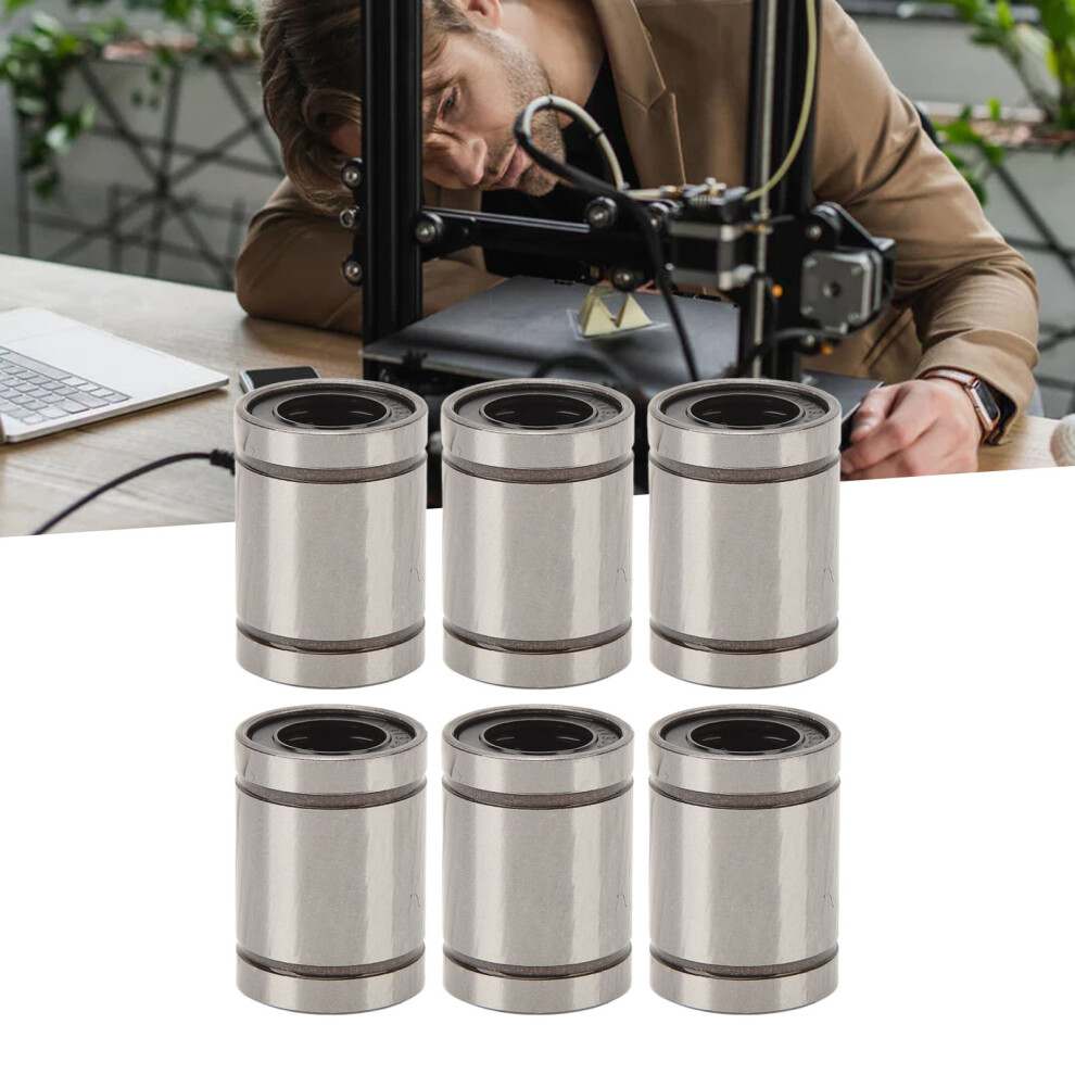 10Pcs Lm13uu Alloy Steel 3D Printer Linear Motion Bearing Kit, 13Mm Id 6931370675267