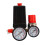 Automatic Control Air Compressor Pressure Switch Space Saving Design With 4 Way Auto Control And High Quality Material For Professional Use 4