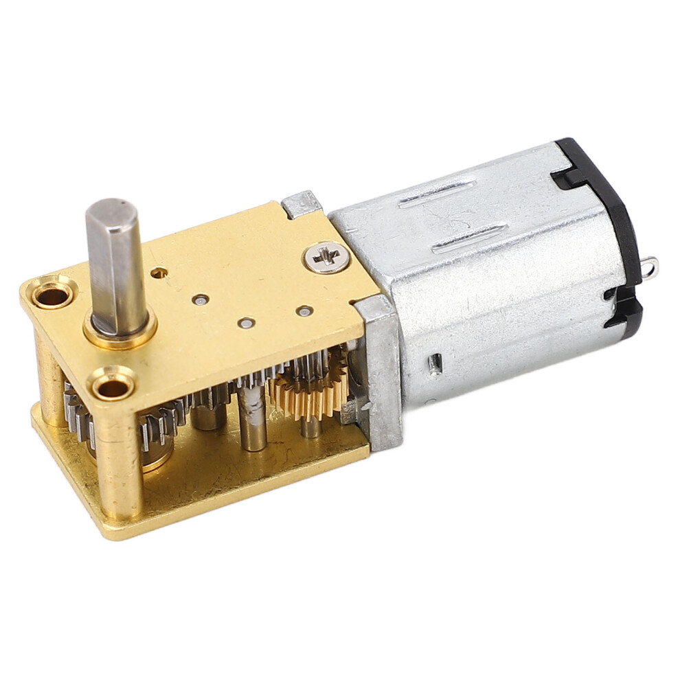 Dc6v Single Shaft Worm Gear Motor 30Rpm 1:236 Gear Ratio 7681377751844