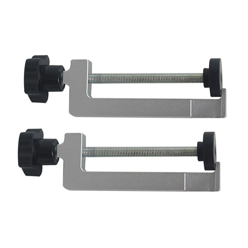 Rail Clamp Adjustable Aluminum For Table Saw Guide, Precision Woodworking Tool For Accurate Cuts