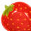 2Ud Cerámica Roja Fresa Para Postres Y Decorar 6