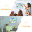 1Ensemble Carte Solaire En Papier Uv Décor Éducatif Mural 6