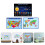 1Ensemble Carte Solaire En Papier Uv Décor Éducatif Mural 10