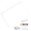 1Conjunto Quadro Transparente Acrílico Para Parede Multiuso 1