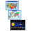 1Conjunto Mapa Do Solar Uv Colorido Para Quarto E Sala De Aula 1